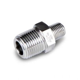   1/4" külső NPT – 1/8" külső NPT saválló szűkítő közcsavar