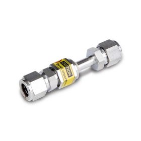   12 mm csőre roppantó saválló galvanikus leválasztó toldó, max 344 bar, -40…+93°C, R=10 MΩ