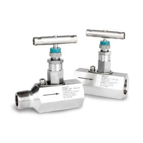   nagy nyomású tűszelep,  689 bar,  -54 °C – +232 °C, 1/4" belső NPT, PTFE tömítéssel, saválló