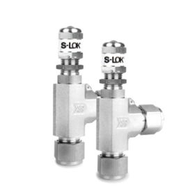   Biztonsági szelep, max. nyomás bemeneti oldalon: max 413 bar, lefúvatási nyomás állítható 103…155 bar tartományban,  1/2" külső–belső NPT menet, Viton tömítéssel, saválló